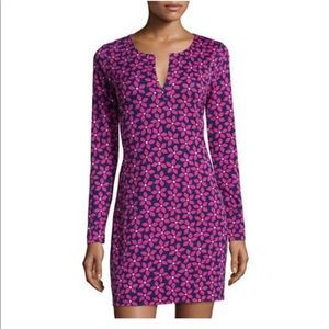 Diane Von Furstenberg Reina Shift Tunic Dress Womens Size 6